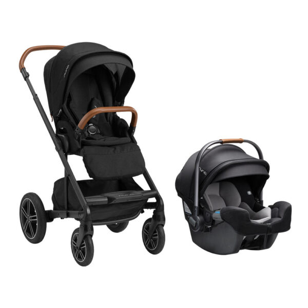 Nuna MIXX Next Stroller w/ Magnetic Buckle + PIPA RX Infant Car Seat Travel System